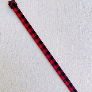*Single Leather Band* Retired KEEP COLLECTIVE Buffalo Plaid